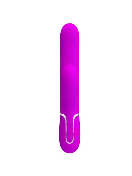 PRETTY LOVE PERLITA VIBRADOR PUNTO G 3 EN 1 MULTIFUNCION VIOETA