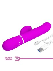 PRETTY LOVE PERLITA VIBRADOR PUNTO G 3 EN 1 MULTIFUNCION VIOETA