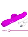 PRETTY LOVE PERLITA VIBRADOR PUNTO G 3 EN 1 MULTIFUNCION VIOETA