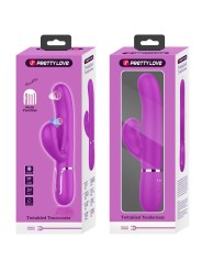 PRETTY LOVE PERLITA VIBRADOR PUNTO G 3 EN 1 MULTIFUNCION VIOETA