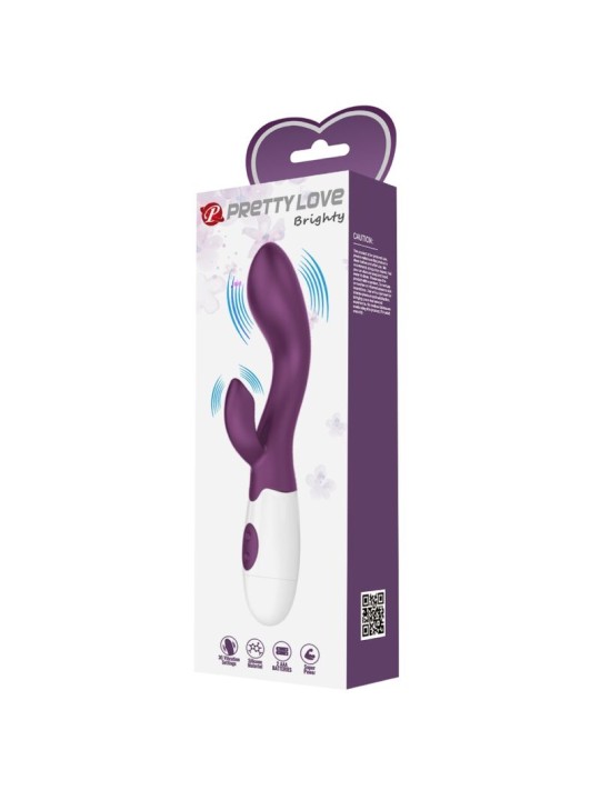 PRETTY LOVE BRIGHTY VIBRADOR PUNTO G MORADO