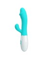 PRETTY LOVE SNAPPY VIBRADOR PUNTO G VERDE AGUA