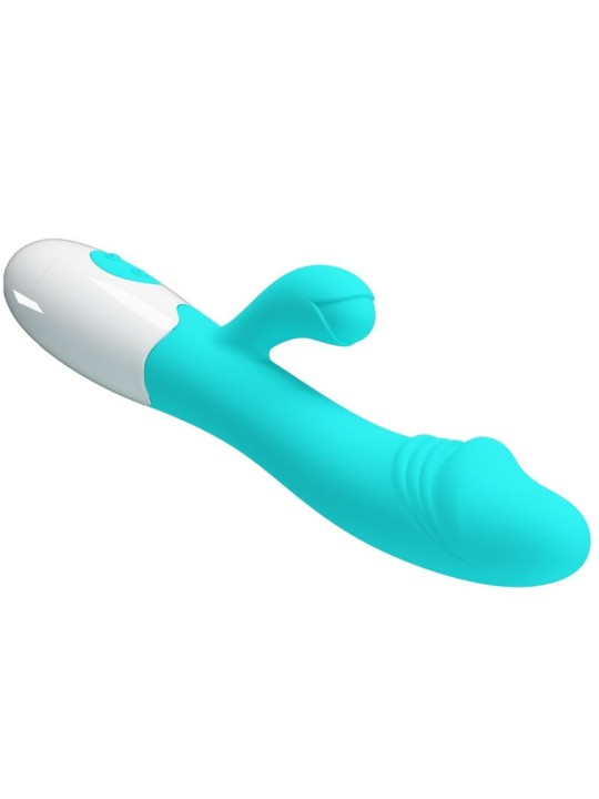 PRETTY LOVE SNAPPY VIBRADOR PUNTO G VERDE AGUA