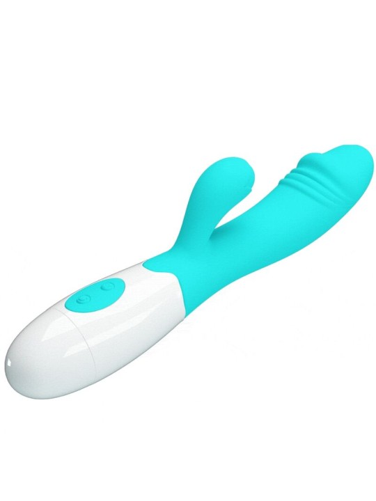PRETTY LOVE SNAPPY VIBRADOR PUNTO G VERDE AGUA