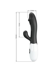 PRETTY LOVE SNAPPY VIBRADOR PUNTO G NEGRO