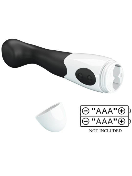 PRETTY LOVE CHARLES VIBRADOR PUNTO G 30 MODOS NEGRO