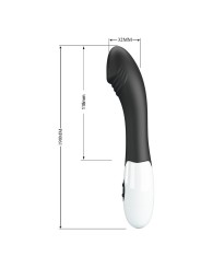PRETTY LOVE ELEMENTAL VIBRADOR PUNTO G 30 MODOS NEGRO