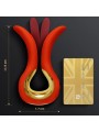 G VIBE GVIBE MAXI VIBRADOR CON DOS PUNTAS FLEXIBLES CORAL