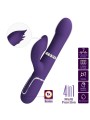 PRETTY LOVE ZALIN VIBRADOR RABBIT PERLAS 4 EN 1 MORADO