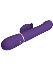 PRETTY LOVE ZALIN VIBRADOR RABBIT PERLAS 4 EN 1 MORADO