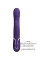PRETTY LOVE ZALIN VIBRADOR RABBIT PERLAS 4 EN 1 MORADO
