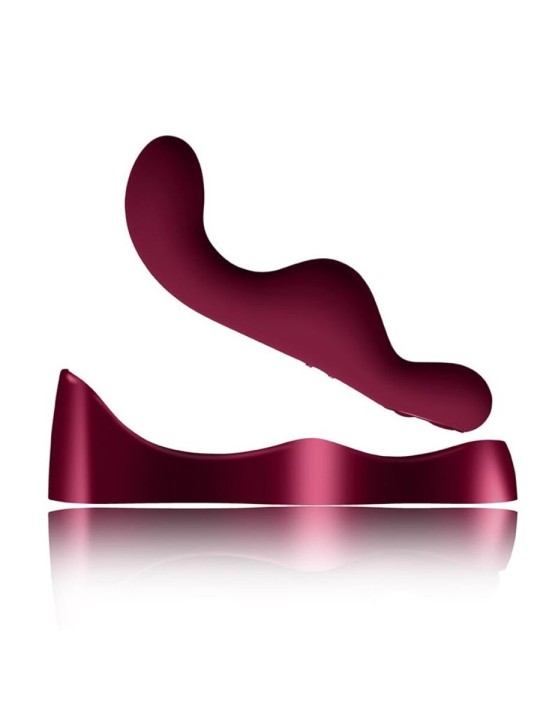 ROCKS OFF RUBY GLOW BLUSH VIBRADOR G SPOT ROJO