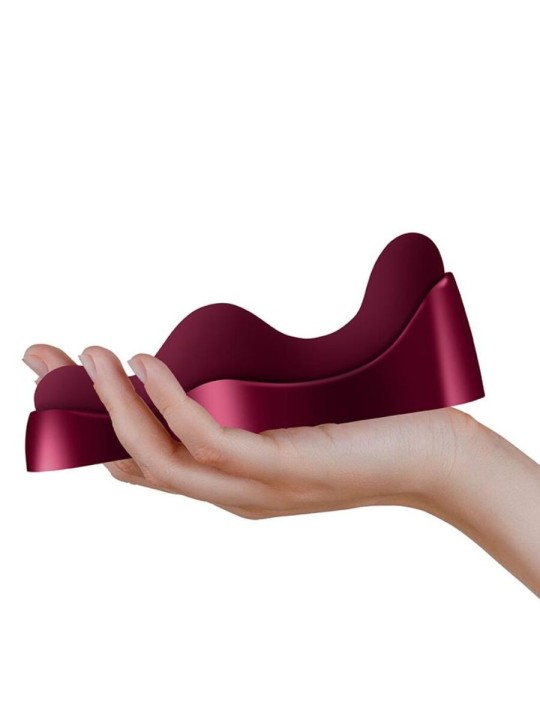 ROCKS OFF RUBY GLOW BLUSH VIBRADOR G SPOT ROJO
