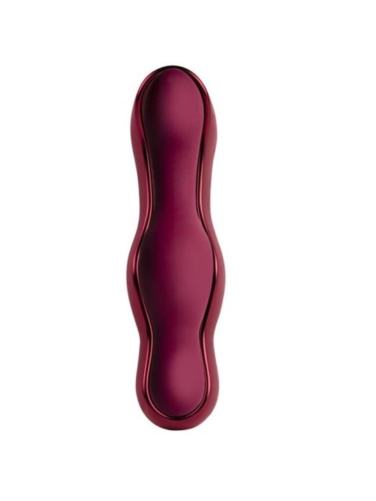 ROCKS OFF RUBY GLOW BLUSH VIBRADOR G SPOT ROJO