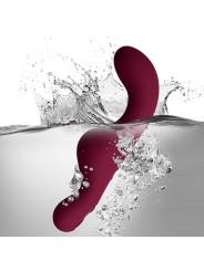 ROCKS OFF RUBY GLOW BLUSH VIBRADOR G SPOT ROJO