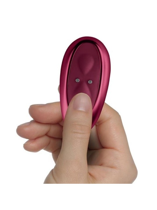 ROCKS OFF RUBY GLOW BLUSH VIBRADOR G SPOT ROJO