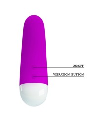 PRETTY LOVE LUTHER MINI VIBRADOR 30 MODOS VIBRACION