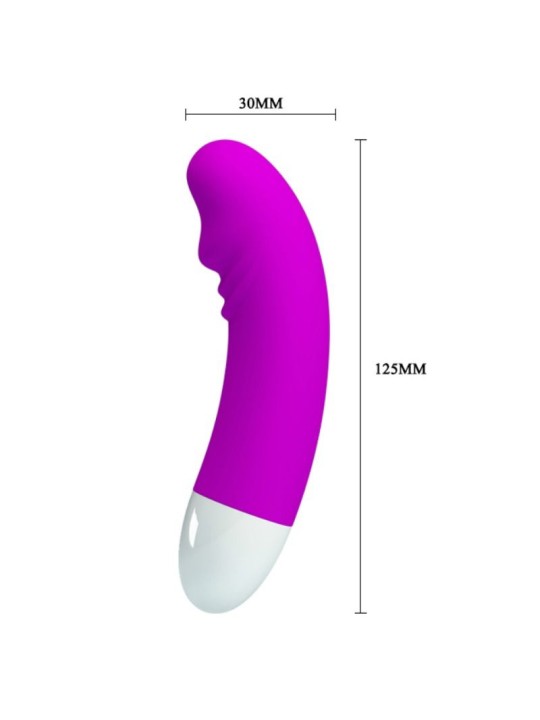 PRETTY LOVE LUTHER MINI VIBRADOR 30 MODOS VIBRACION