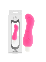 DOLCE VITA G SPOT VIBRADOR SILICONA ROSA