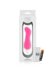 DOLCE VITA G SPOT VIBRADOR SILICONA ROSA