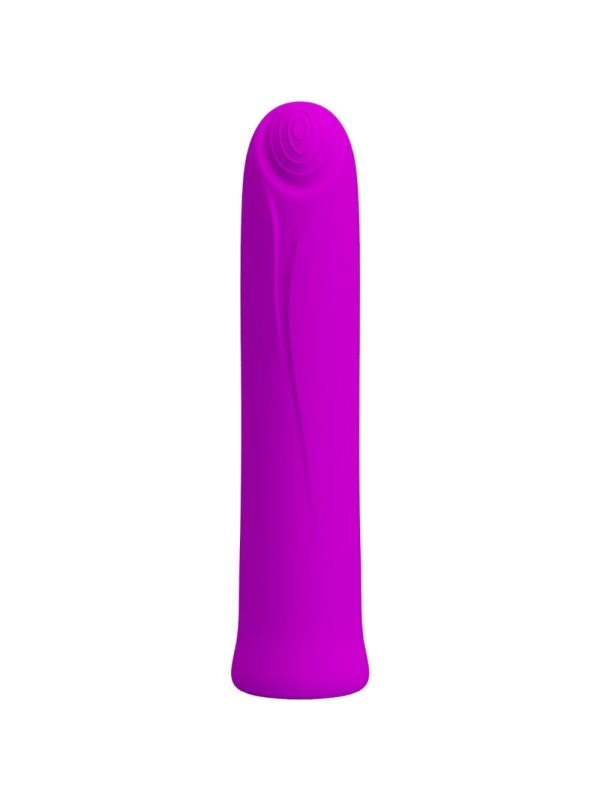 PRETTY LOVE CURTIS MINI VIBRADOR SUPER POWER 12 VIBRACIONES SILICONA VIOLETA