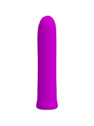 PRETTY LOVE CURTIS MINI VIBRADOR SUPER POWER 12 VIBRACIONES SILICONA VIOLETA