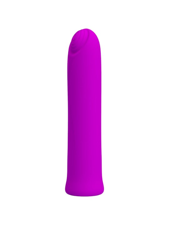 PRETTY LOVE CURTIS MINI VIBRADOR SUPER POWER 12 VIBRACIONES SILICONA VIOLETA