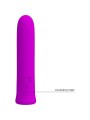PRETTY LOVE CURTIS MINI VIBRADOR SUPER POWER 12 VIBRACIONES SILICONA VIOLETA