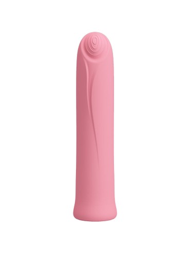 PRETTY LOVE CURTIS MINI VIBRADOR SUPER POWER 12 VIBRACIONES SILICONA ROSA