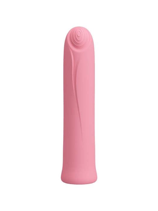 PRETTY LOVE CURTIS MINI VIBRADOR SUPER POWER 12 VIBRACIONES SILICONA ROSA