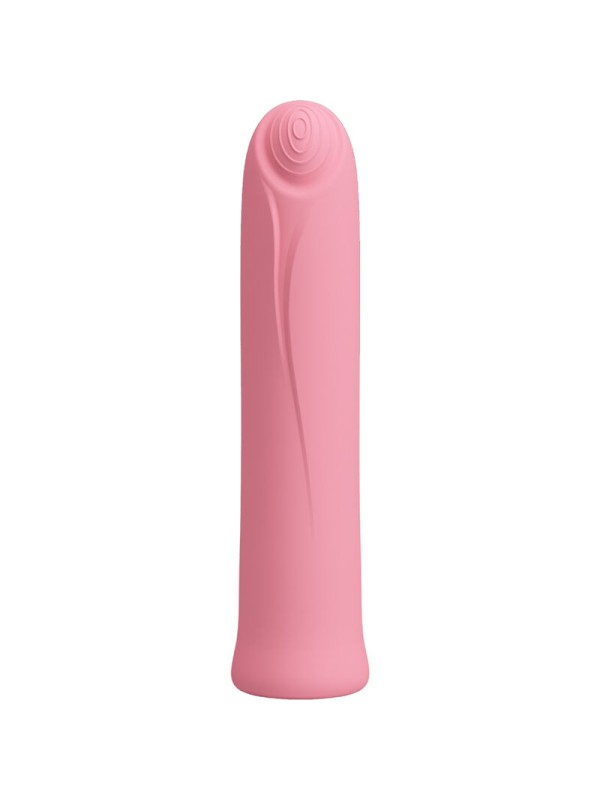 PRETTY LOVE CURTIS MINI VIBRADOR SUPER POWER 12 VIBRACIONES SILICONA ROSA
