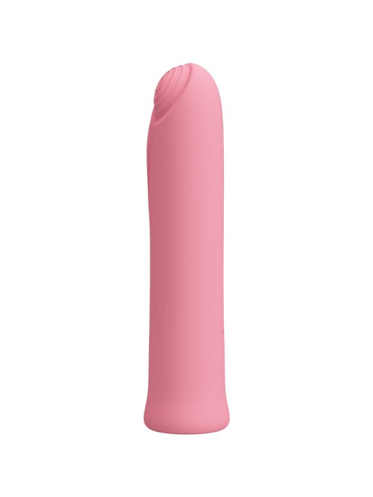 PRETTY LOVE CURTIS MINI VIBRADOR SUPER POWER 12 VIBRACIONES SILICONA ROSA