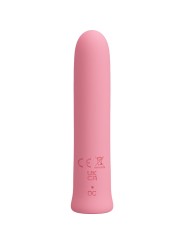 PRETTY LOVE CURTIS MINI VIBRADOR SUPER POWER 12 VIBRACIONES SILICONA ROSA