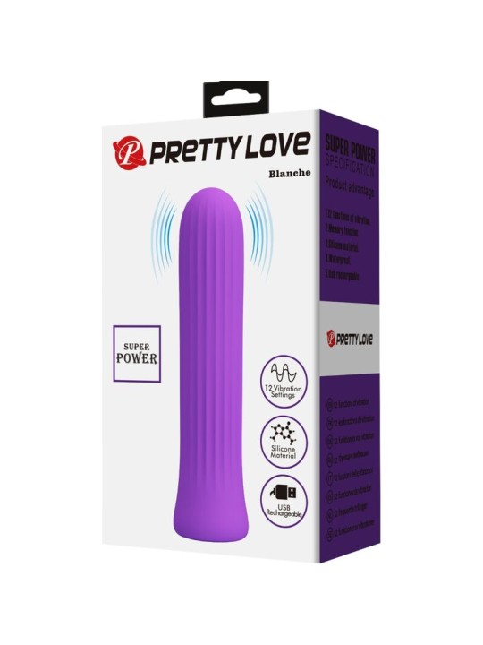 PRETTY LOVE BLANCHE VIBRADOR ESTIMULADOR LILA
