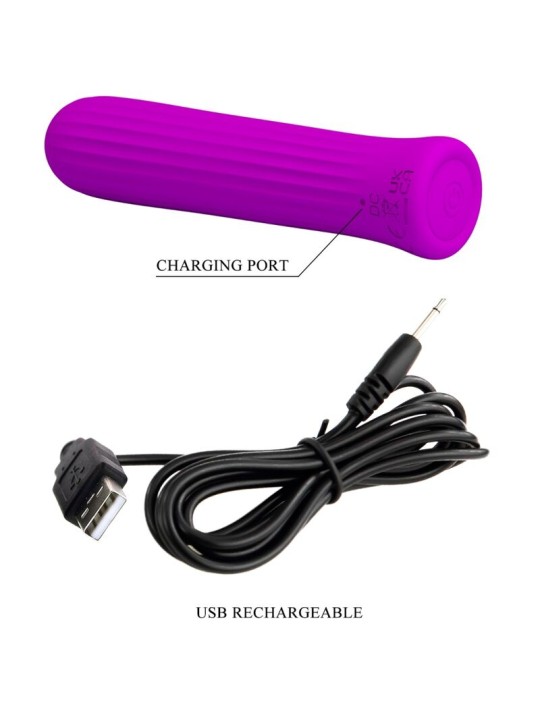 PRETTY LOVE BLANCHE VIBRADOR ESTIMALADOR ROSA