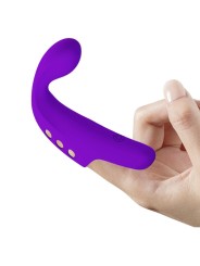 PRETTY LOVE GORGON VIBRADOR DE DEDO RECARGABLE MORADO
