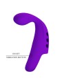 PRETTY LOVE GORGON VIBRADOR DE DEDO RECARGABLE MORADO