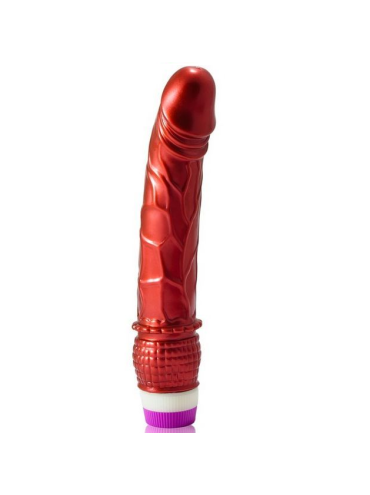 BAILE VIBRADOR ROJO REALISTICO 23 CM