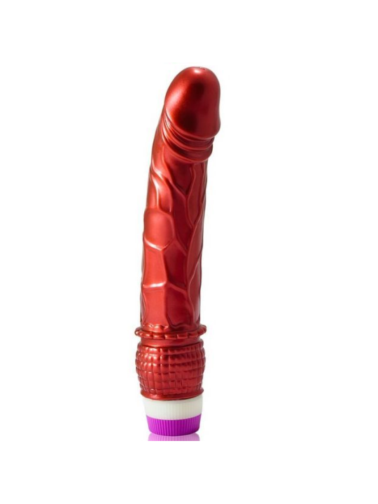 BAILE VIBRADOR ROJO REALISTICO 23 CM