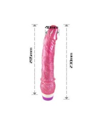BAILE VIBRADOR ROJO REALISTICO 23 CM