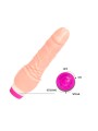 BAILE WAVES OF PLEASURE REALISTIC VIBRATING 195 CM