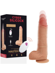 CYBER SILICOCK REALISTICO CONTROL REMOTO MASTER HUCK 209 CM O 4 CM