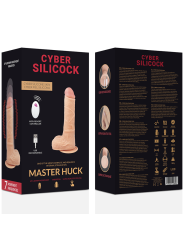 CYBER SILICOCK REALISTICO CONTROL REMOTO MASTER HUCK 209 CM O 4 CM
