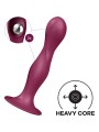 SATISFYER DOUBLE BALL R DILDO SILICONA GRANATE