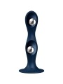 SATISFYER DOUBLE BALL R DILDO SILICONA GRANATE