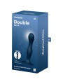 SATISFYER DOUBLE BALL R DILDO SILICONA GRANATE