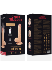 CYBER SILICOCK REALISTICO CONTROL REMOTO MR JOHN 2388 CM O 43 CM