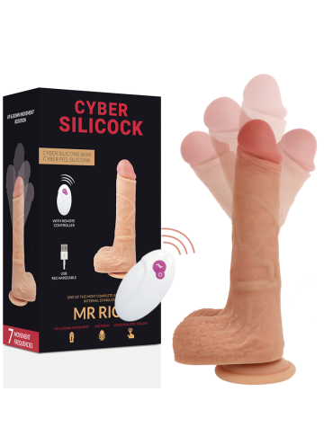 CYBER SILICOCK REALISTICO CONTROL REMOTO MR RICK 209 CM O 4 CM