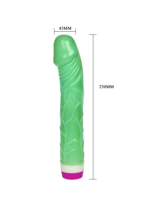 BAILE WAVES OF PLEASURE VIBRADOR 23 CM VERDE