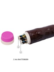 BAILE WAVES OF PLEASURE VIBRADOR 23 CM MARRON